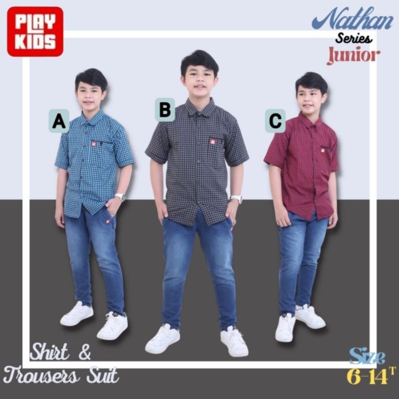 Nathan Series Junior by Playkids size 6 tahun