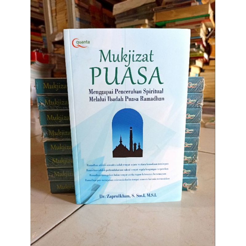 ( PROMO BUKU MURAH ORIGINAL ) BUKU AGAMA ISLAM / MOTIVASI ISLAM / BEST SELLER / MUKJIZAT PUASA / BAC