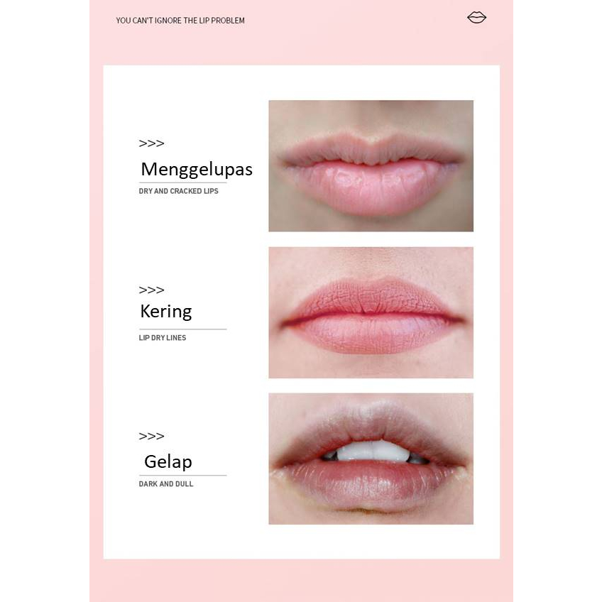 BPOM NATURAL LIP MASK/ BIBIR MASK / PELEMBAP BIBIR RINOA