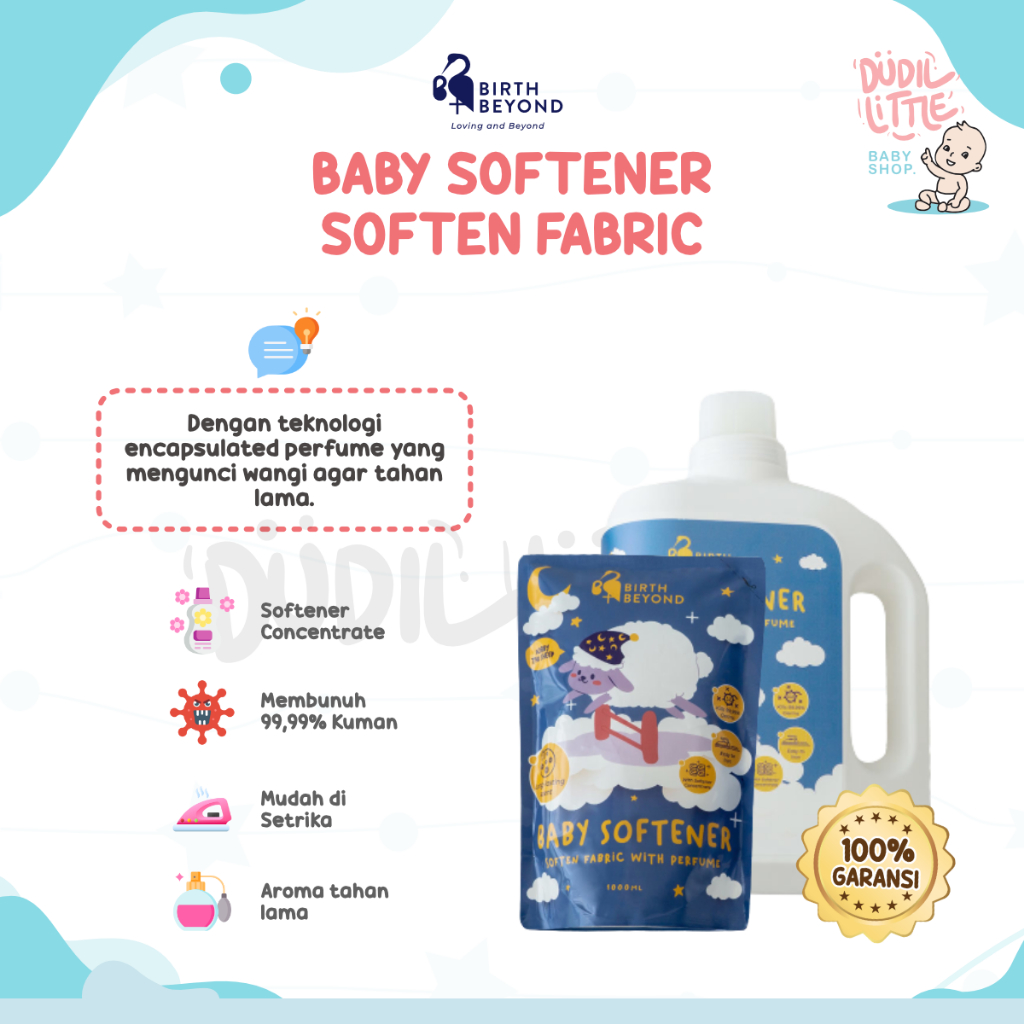 Birth Beyond baby softener pelembut pakaian lembut dan harum tahan lama