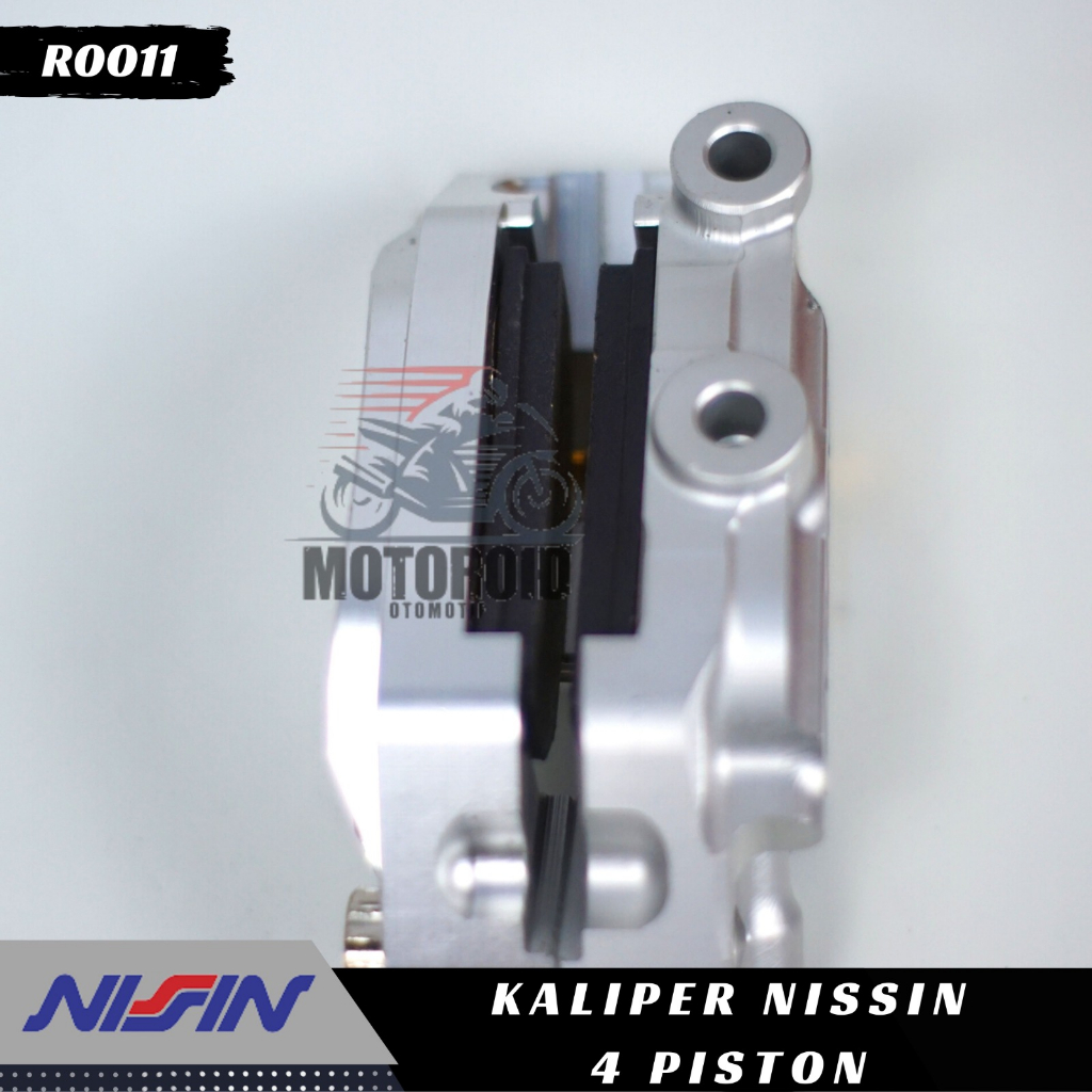 Kaliper 4Piston Model Pala Babi Nizsin Caliper 4 Piston Right Universal Monoblok CNC Kanan