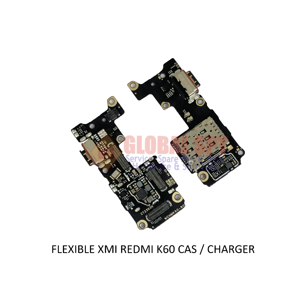 FLEXIBLE XIAOMI REDMI K60 CONNECTOR CHARGER / KONEKTOR CAS