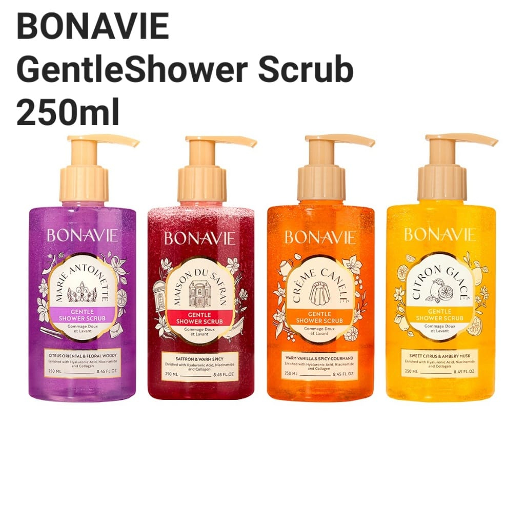 BONAVIE Gentle Shower Scrub 250ml