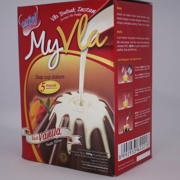 

Nutrijell My Vla Vanila fla puding per KOTAK (6sachet)