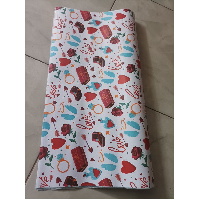 

10pc kertas kado bungkus kado