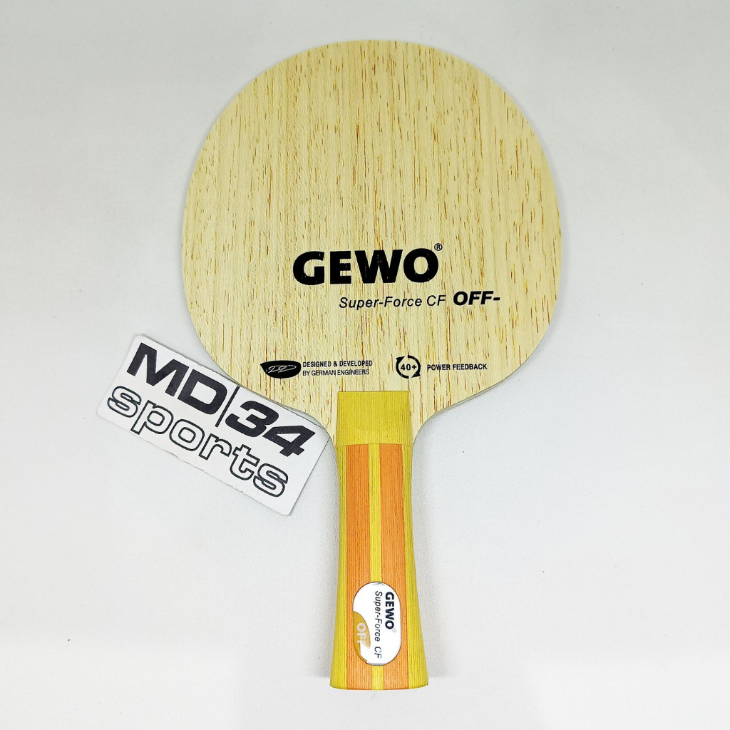KAYU GEWO SUPER-FORCE CF - kayu / blade / bet pingpong murah