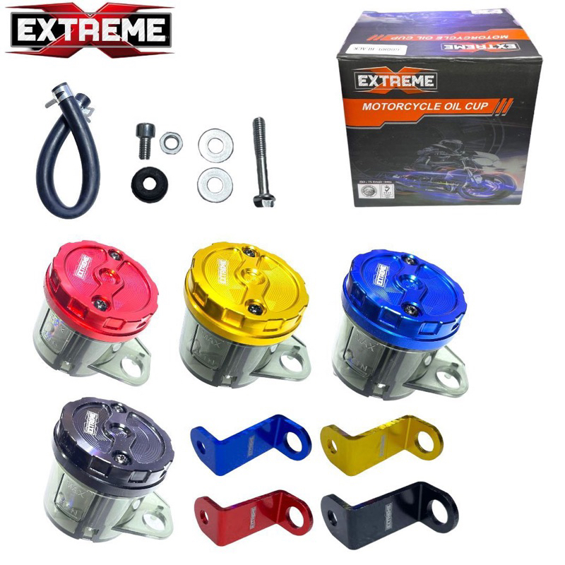 Tabung Minyak Rem Extreme Plus Breket Full Cnc Paket Komplit Buat Semua Motor Universal