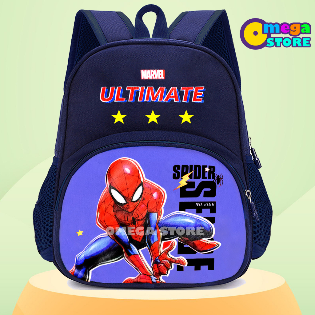 [O&amp;S]Tas Ransel Anak Paud/TK Backpack Karakter Marvel Tas Punggung Anak Lucu - OS1012