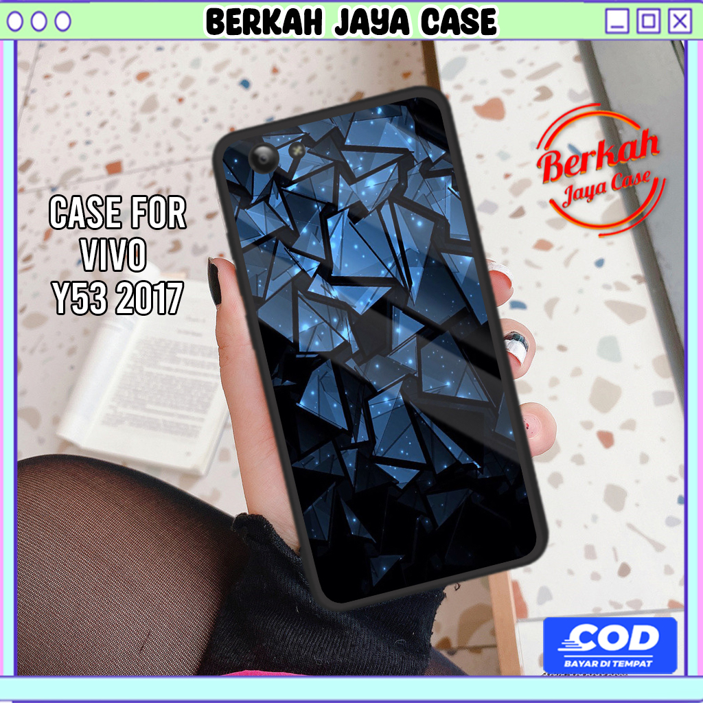 Case Hp Vivo Y53 2017 Casing Vivo Y53 2017 Motif ABSTRAK2 Casing Hardcase Sofcase Premium Glossy Kes