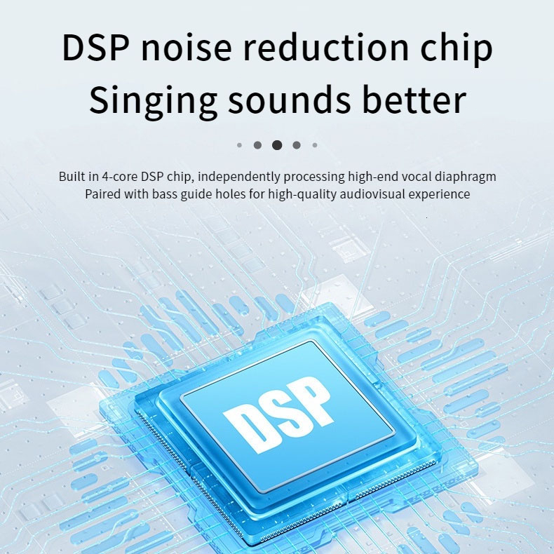 Portable Wireless Mini Bluetooth Speaker 2Mic 1 Set Karaoke Speaker Cute Wireless Outdoor KTV Mesin suara karaoke all-in-one