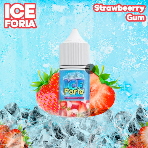 LIQUID 30ML ICEFORIA STRAWBERRY GUM 20MG ICE FORIA