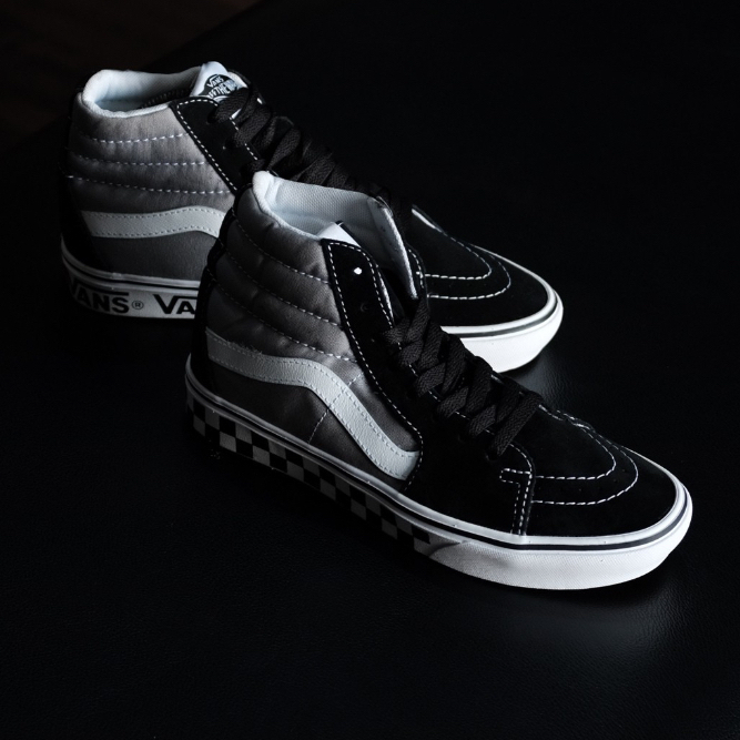 Vans Original Sk8-Hi Comfycush Pewter Black