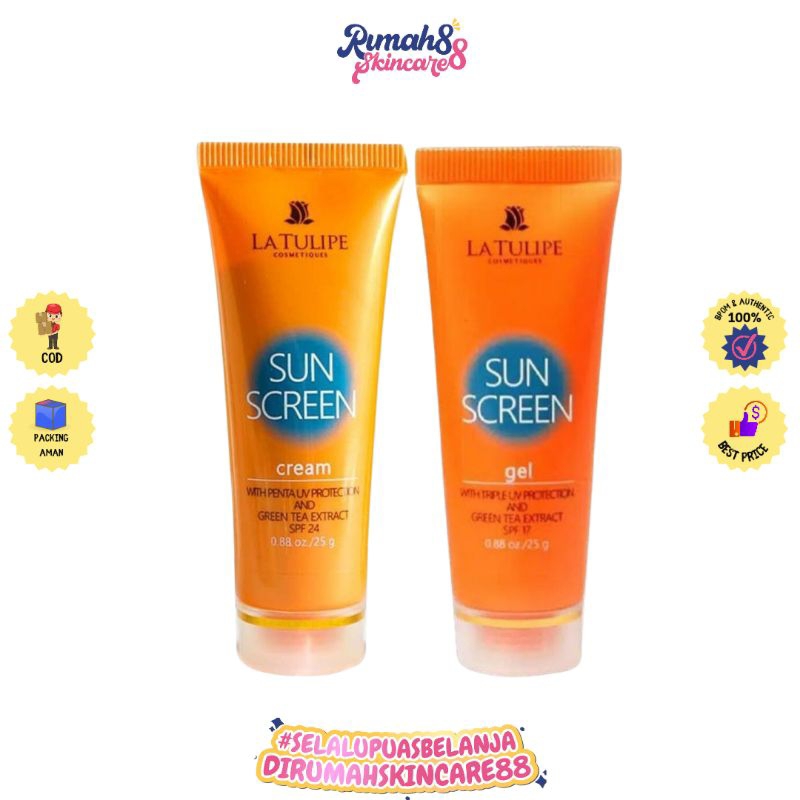 LA TULIPE Sunscreen Gel | Cream 25gr