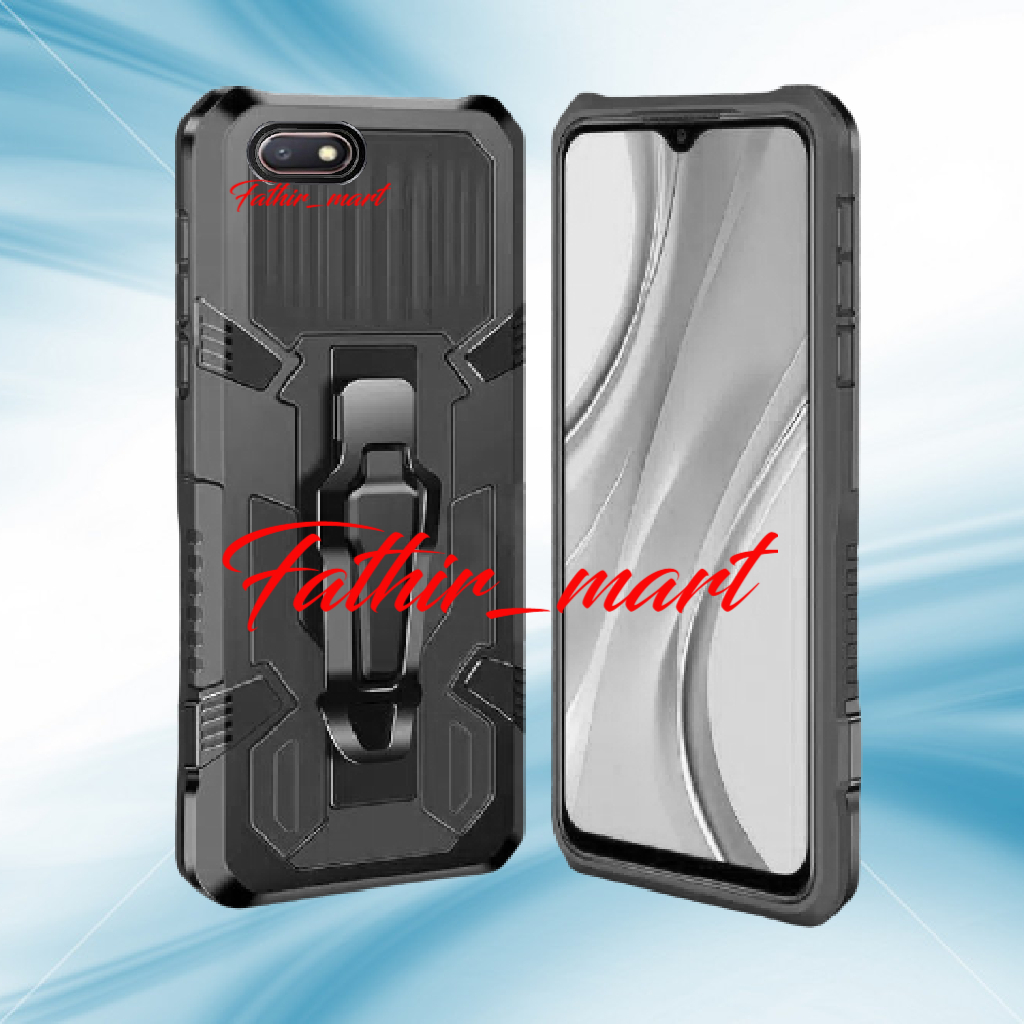 CASE XIAOMI REDMI 6A CASING STANDING BACK KLIP HARD CASE ROBOT NEW COVER