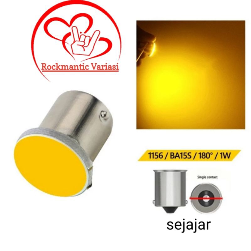 lampu led sein Ba15s (tonjolan 180°/sejajar)