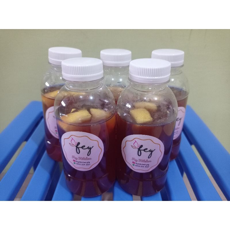 Ginger PalmSugar with Lemon Jahe GulaAren topping Lemon Segar 500ml