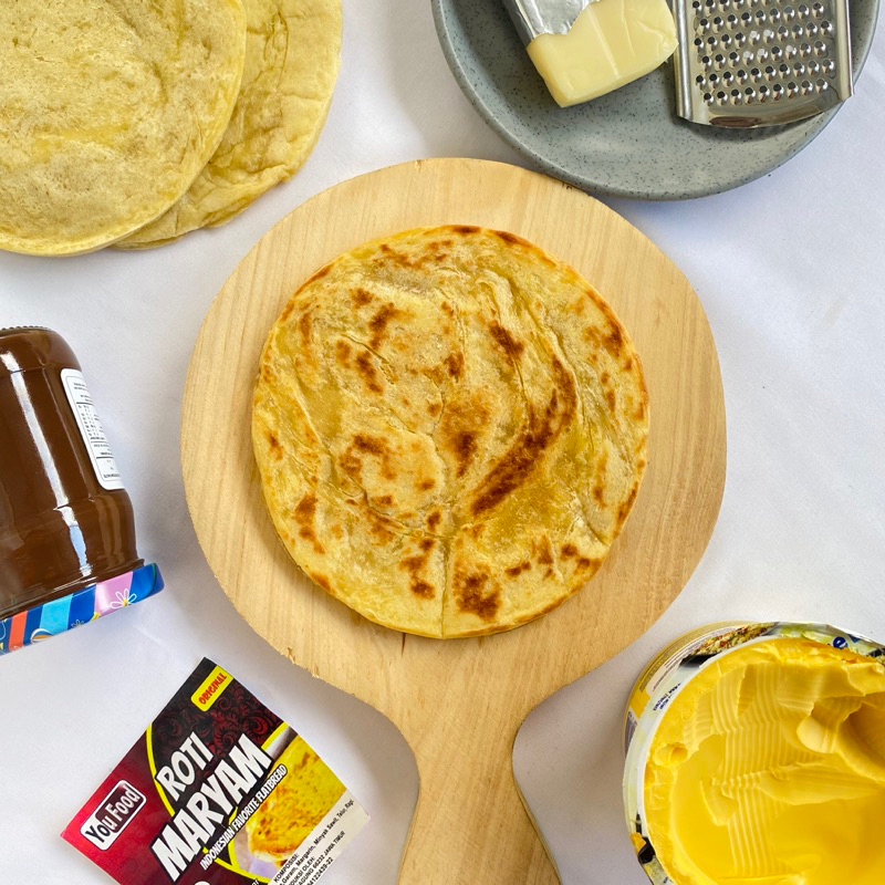 

[ISI 5] Roti Maryam / Canai Youfood Ukuran 14 cm Rasa Original Premium