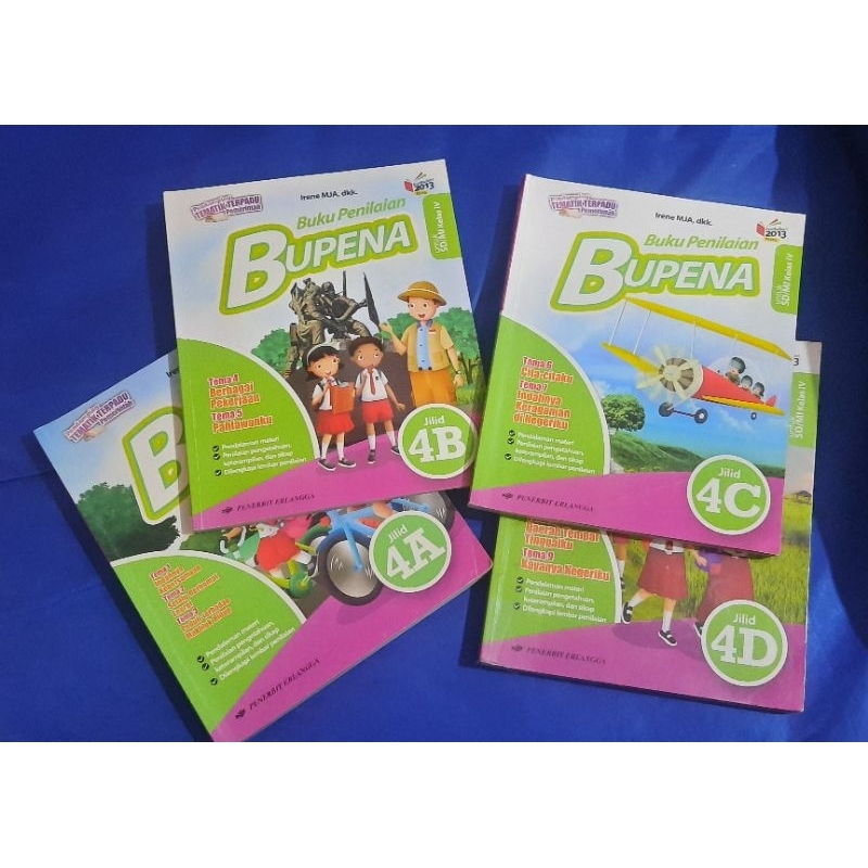 

BUKU BUPENA KELAS 4 KURIKULUM 2013 REVISI 4A 4B 4C 4D
