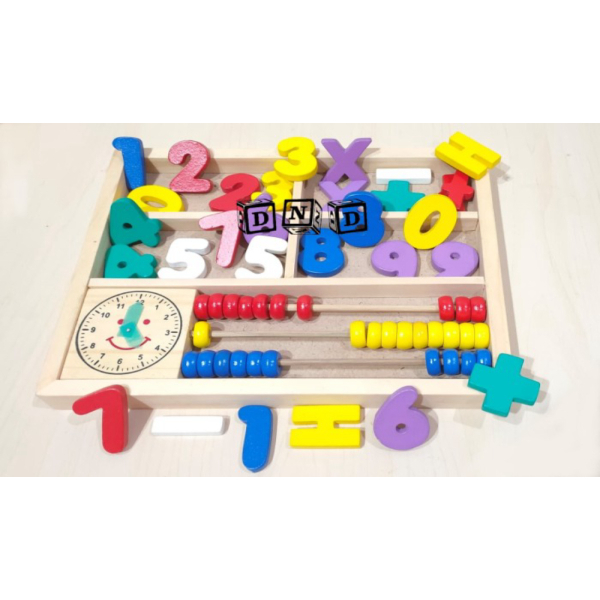 

Unik Mainan Edukatif / Edukasi Anak Puzzle Kayu Sempoa Angka Matematika Berkualitas