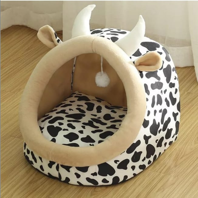 Tempat Tidur Kucing Anjing Pet Bed Kasur Sarang Hewan Peliharaan Empuk Lembut Nyaman