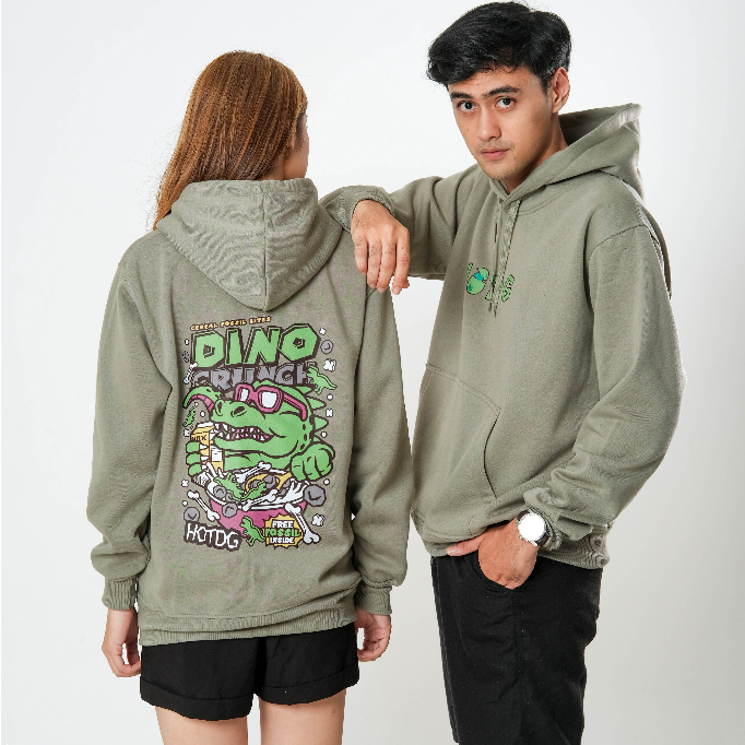 HODISO - Dino Crunch Hoodie Jumper Pullover