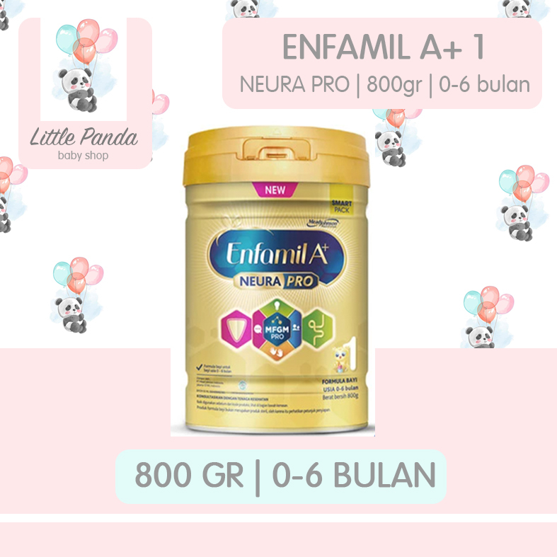 Enfamil A+ 1 Susu Formula Bayi 0 - 6 Bulan 800 gr