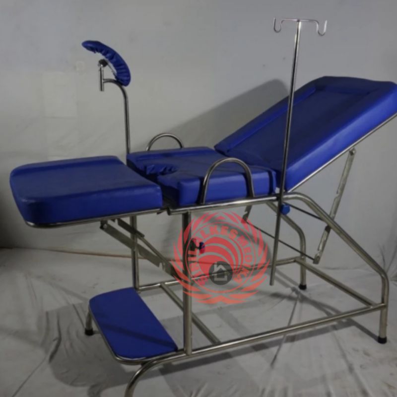 Kursi obgyn pipa stainless/Kursi obgyn stainless/Kursi obgyn/Bed obgyn
