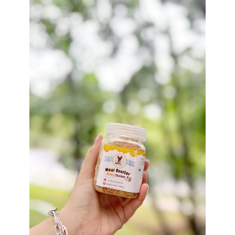 Willo's Meal Booster/ Food Topper Honey Chicken untuk Anjing Picky Eater