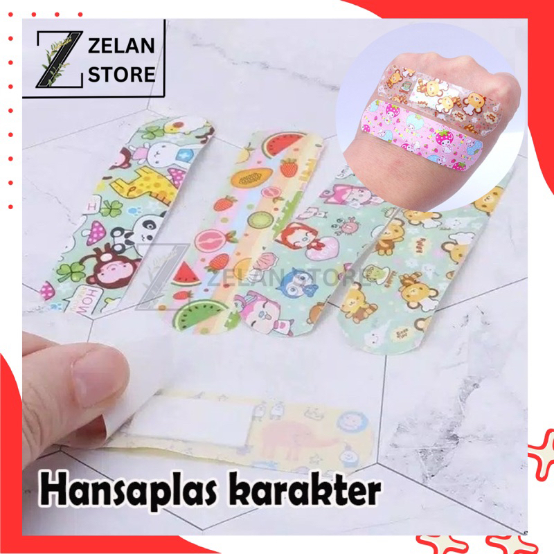 Hansaplast Karakter isi 5 Pcs / Plester Luka Anak / Hansaplas Korea