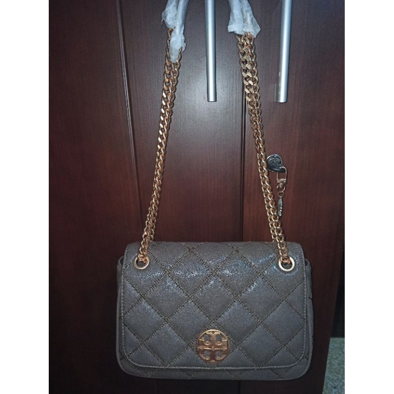 (SOLD) TB Tory Burch Willa shoulder
