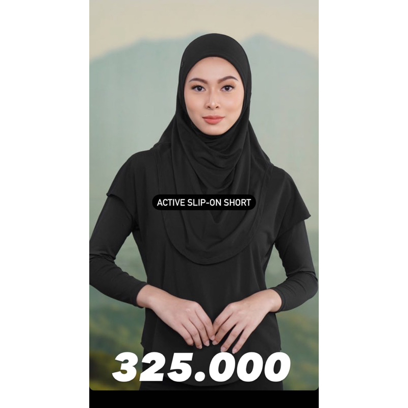 Slip On active buttonscarves