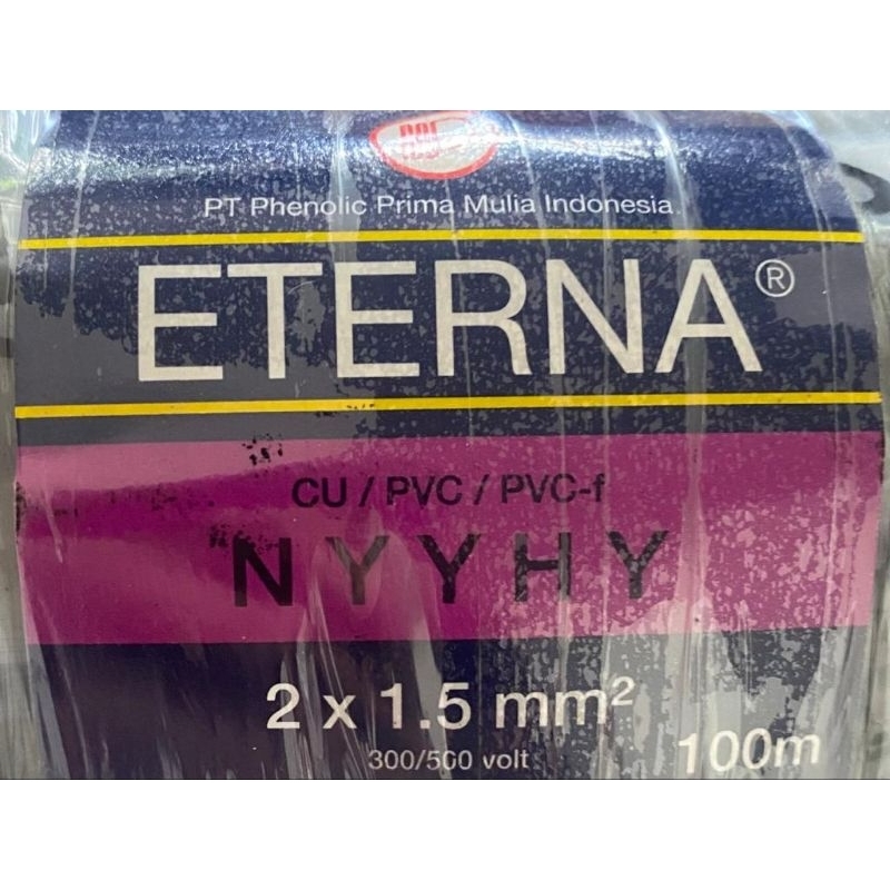 Kabel Eterna NYYHY 2 X 1,5 MM