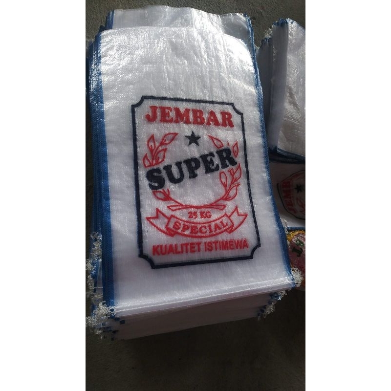 karung beras 25kg cap jembar super
