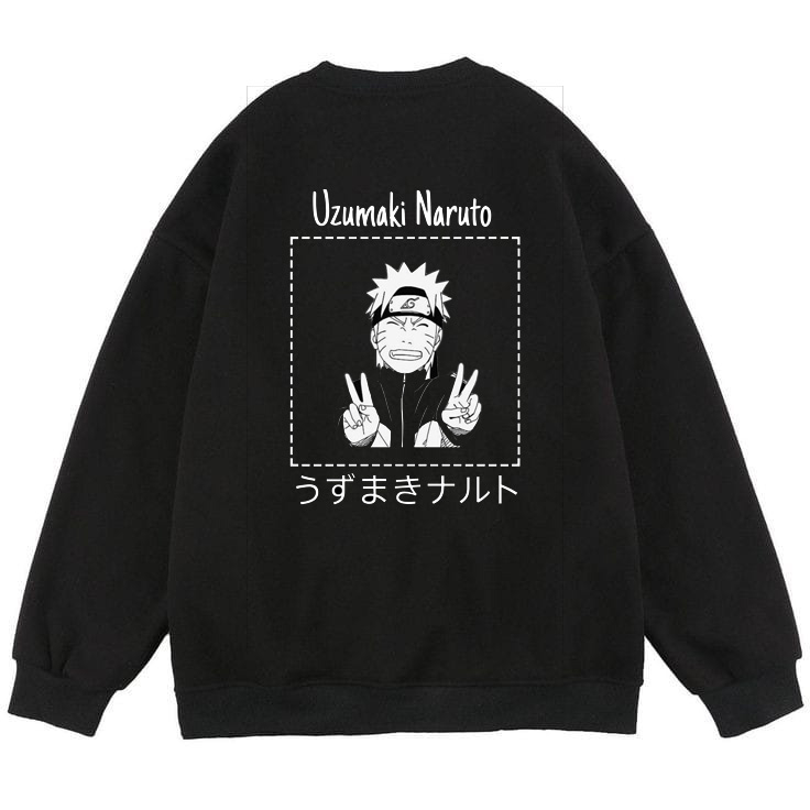 Crewneck Anime Naruto Uzumaki - Crewneck anime - M L XL XXL