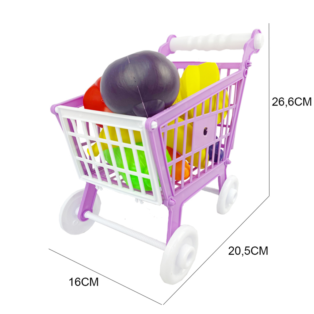 (BISA COD)  Mainan Trolley buah Kanton / Mainan troli belanja / mainan edukasi anak / mainan anak perempuan ( SKW.B552 ) JSP