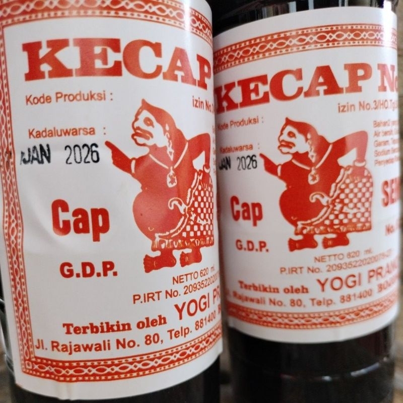 KECAP MANIS CAP SEMAR 620 ML (ASLI BOJONEGORO)