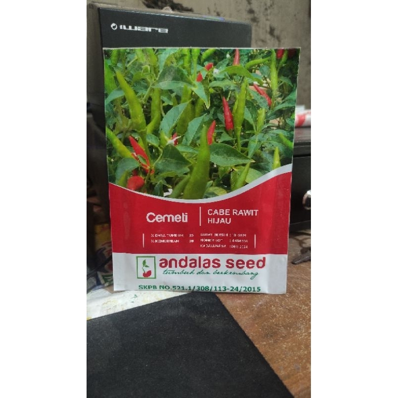 Cabe Rawit hijau cemeti @10gr
