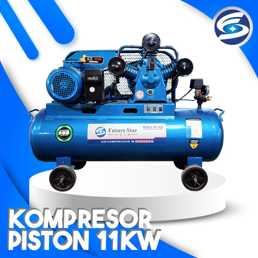 KOMPRESOR LISTRIK ANGIN 15HP ,PISTON AIR COMPRESSOR/KOMPRESOR ANGIN W-1.6/8