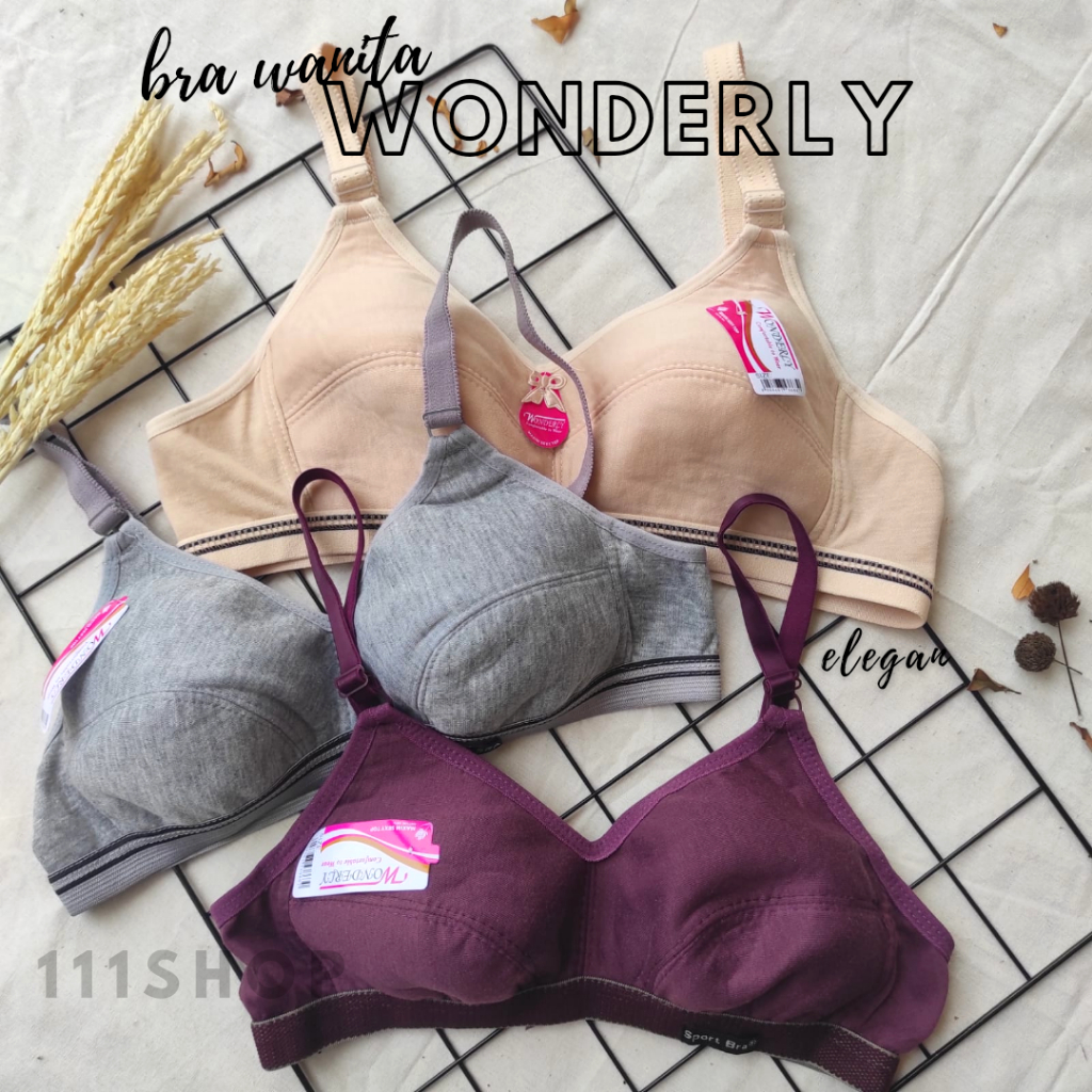 BRA BH SPORT TANPA BUSA MEREK WONDERLY