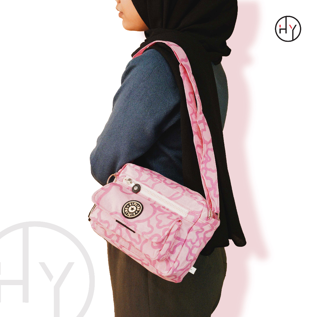 Tas Selempang Mini Motif Fashion Crossbody Bag KAPLING - HYBRAND [DN72]