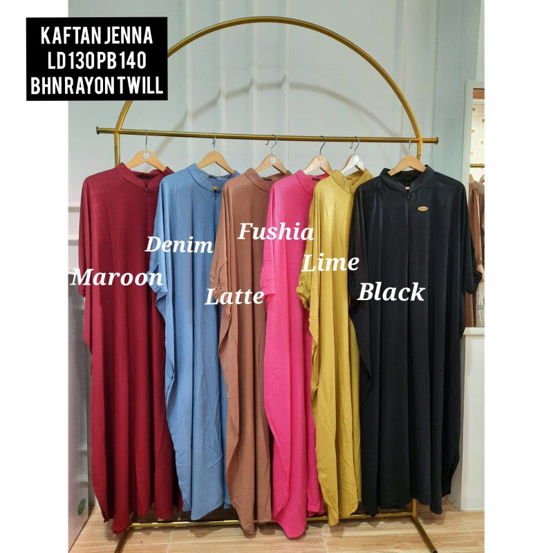 kaftan Jenna polos