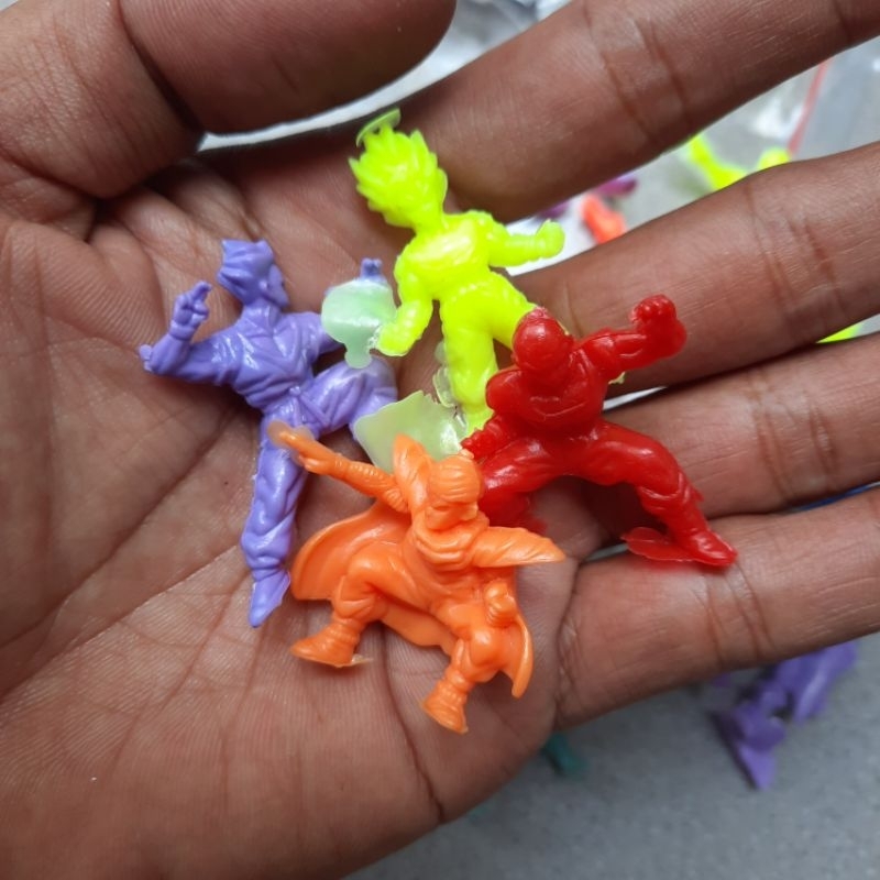 Mainan anak action figure mini plastik 90an DragonBall