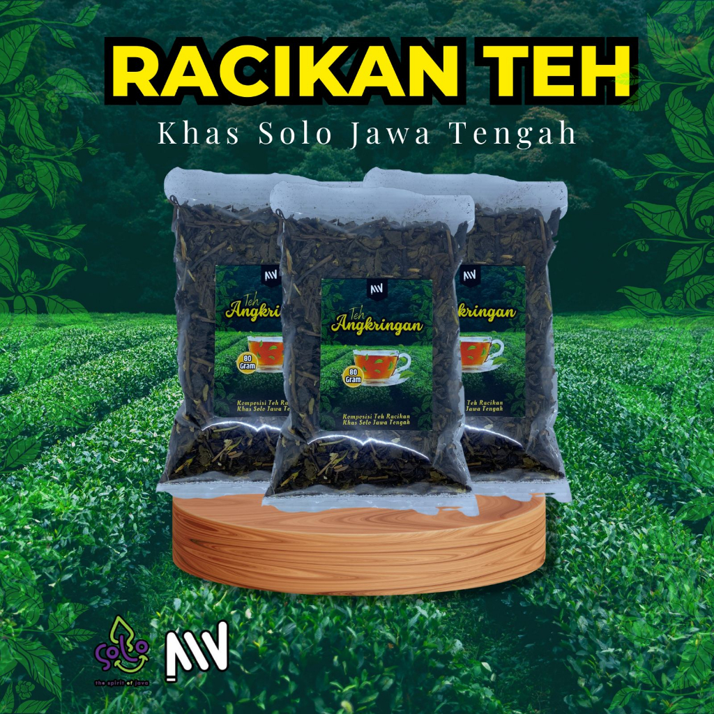 

Teh Angkringan Kemasan 80 Gram Racikan Khas Solo / Es Teh Jumbo Asli Solo Viral Untuk Jualan / Teh Kombinasi Campuran Khas Surakarta Nasgitel Nyapu Sintren Dandang Gardoe gopek 999 Poci