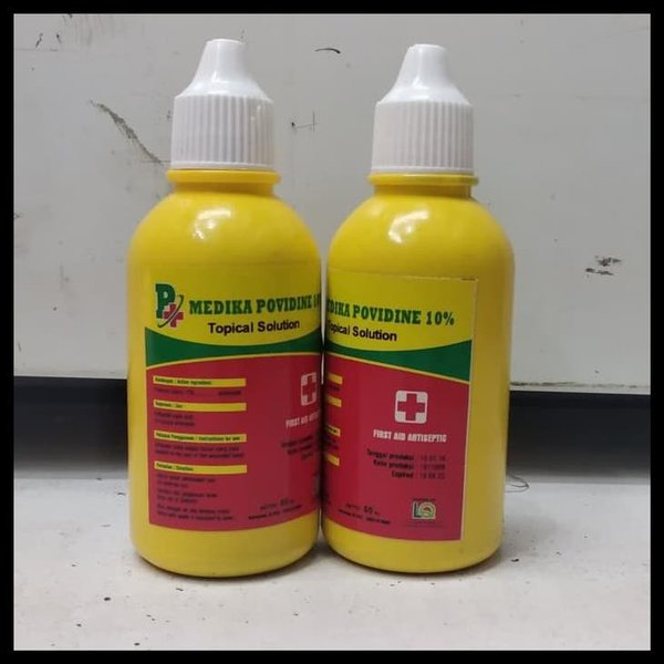povidone iodine 60 ml medika / obat luka Medika povidone 10%