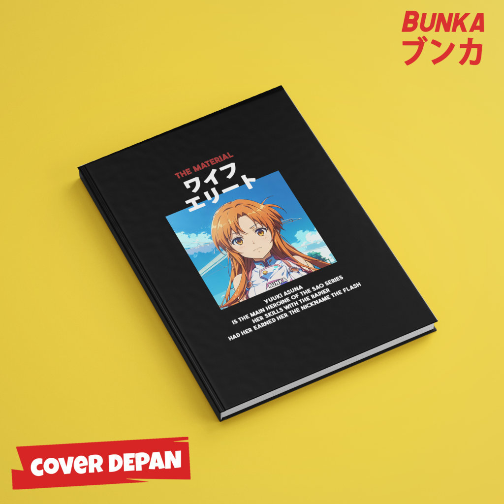 

Note Book The Material Asuna Anime Sword Art Online Hardcover A5 Buku Tulis Catatan Notes Agenda Planner Jurnal vintage buku catatan story book kado anniversary valentine cowok cewek murah
