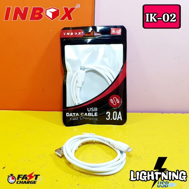Kabel Data Inbox Data Cable Inbox IK-02 Lightning