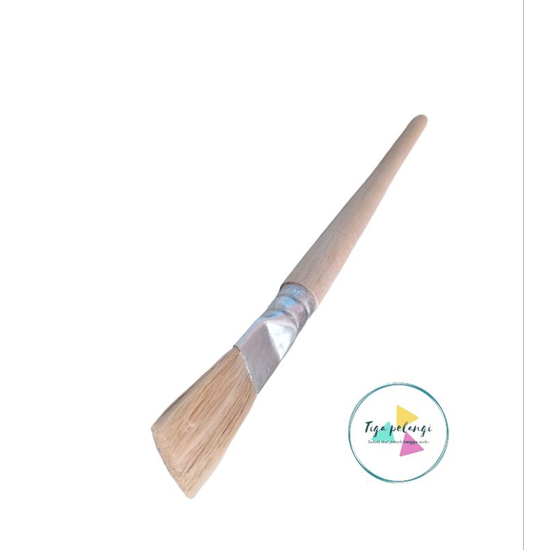 Kuas kue roti gagang kayu kuas kue kering kuning telur