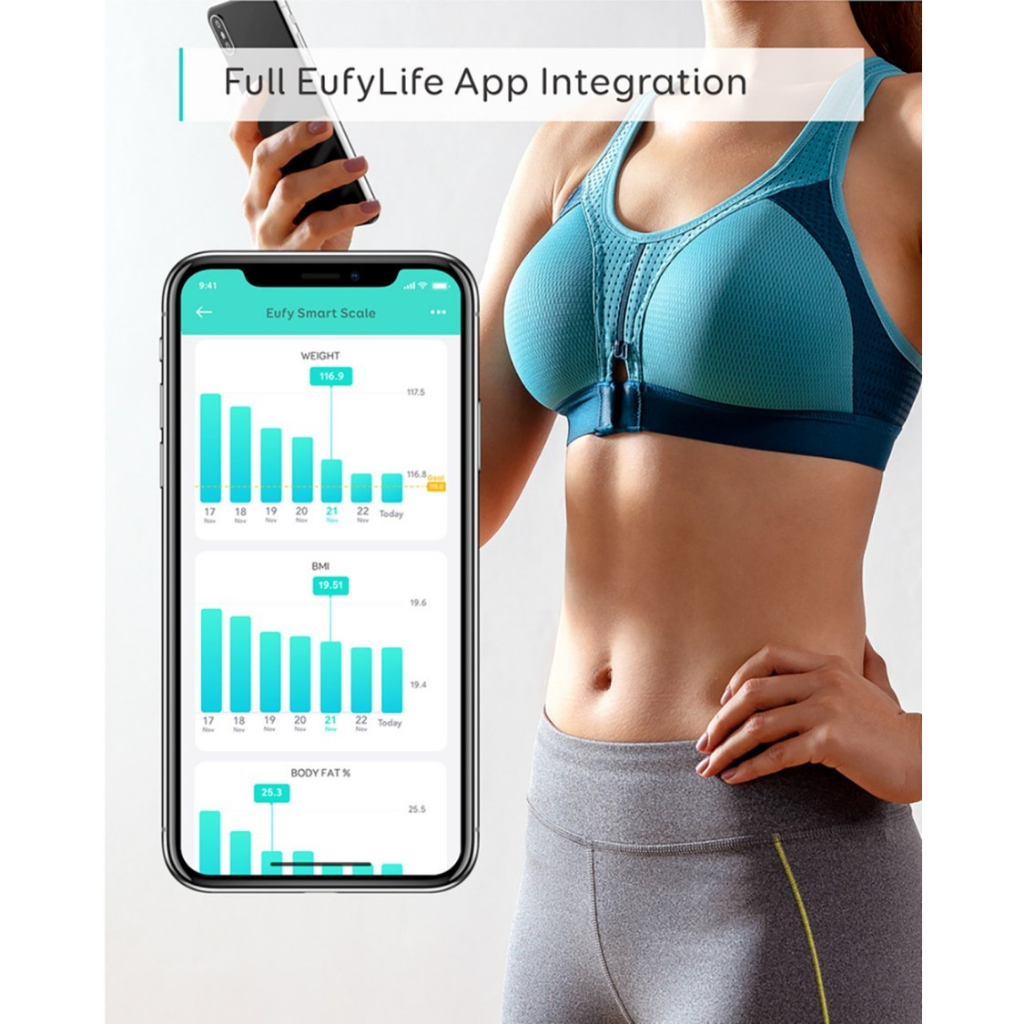Eufy C1 Timbangan Badan Digital Pintar Smart Scale - T9146