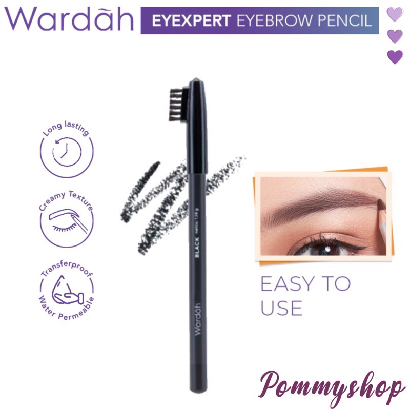 Wardah Eyexpert Eyebrow Pencil 1.14g