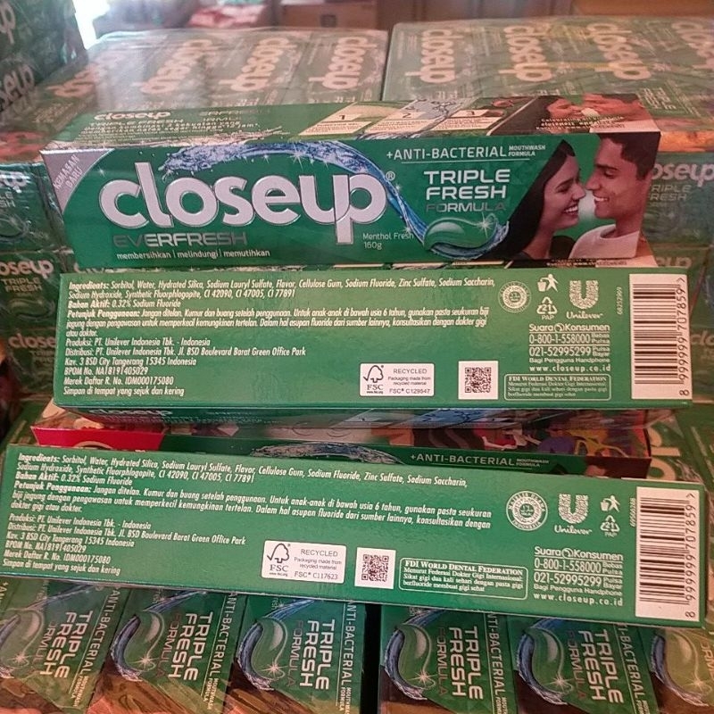 Close Up EverFresh 160gr Extra 20gr